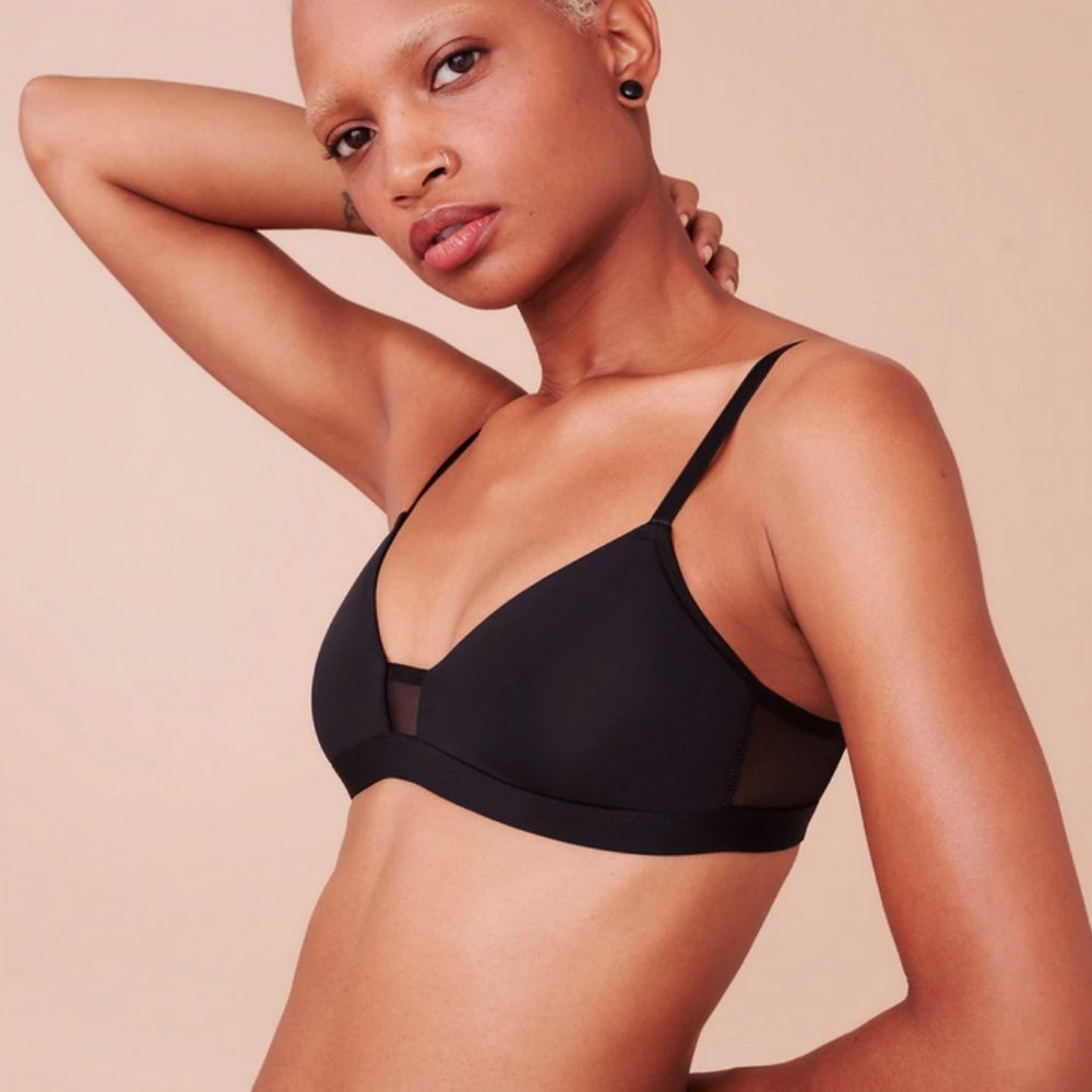 NWOT Feel Good Wirefree Pepper Tshirt Bra Small